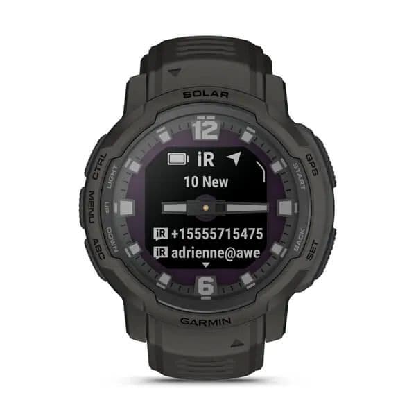 Garmin Instinct Crossover SOLAR — Grafitovyy — фото 12