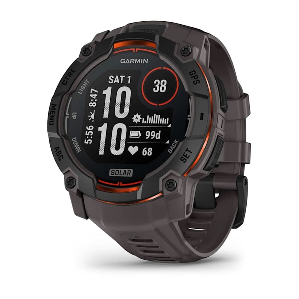 Garmin Instinct 3 50mm SOLAR — Black Charcoal — фото 11