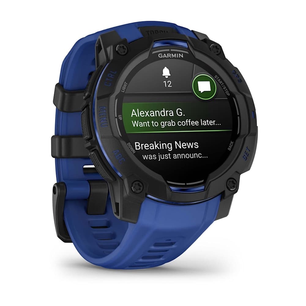 Garmin Instinct 3 45mm AMOLED — Black Bolt — фото 3