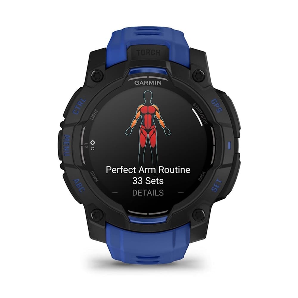 Garmin Instinct 3 45mm AMOLED — Black Bolt — фото 4