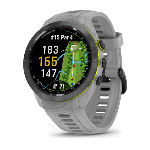 Garmin Approach S70 42mm — Black Amp