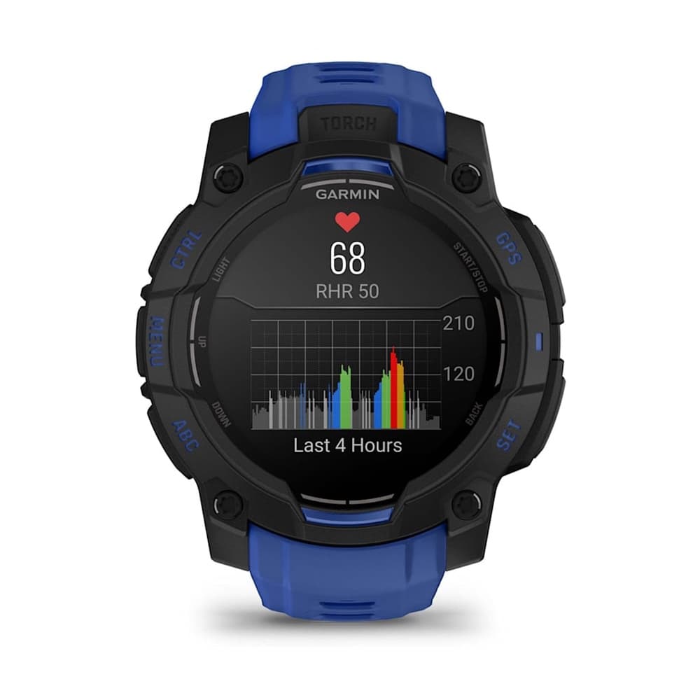 Garmin Instinct 3 45mm AMOLED — Black Bolt — фото 6