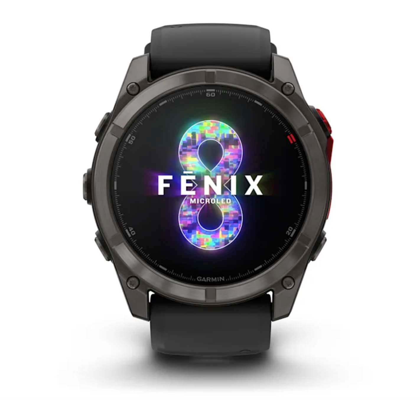 Garmin Fenix 8 51mm AMOLED — Crbngryti Blk — фото 6