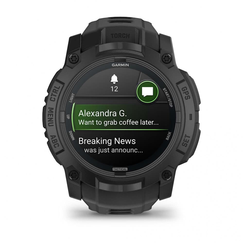 Garmin Instinct 3 Tactical 50mm AMOLED — фото 6