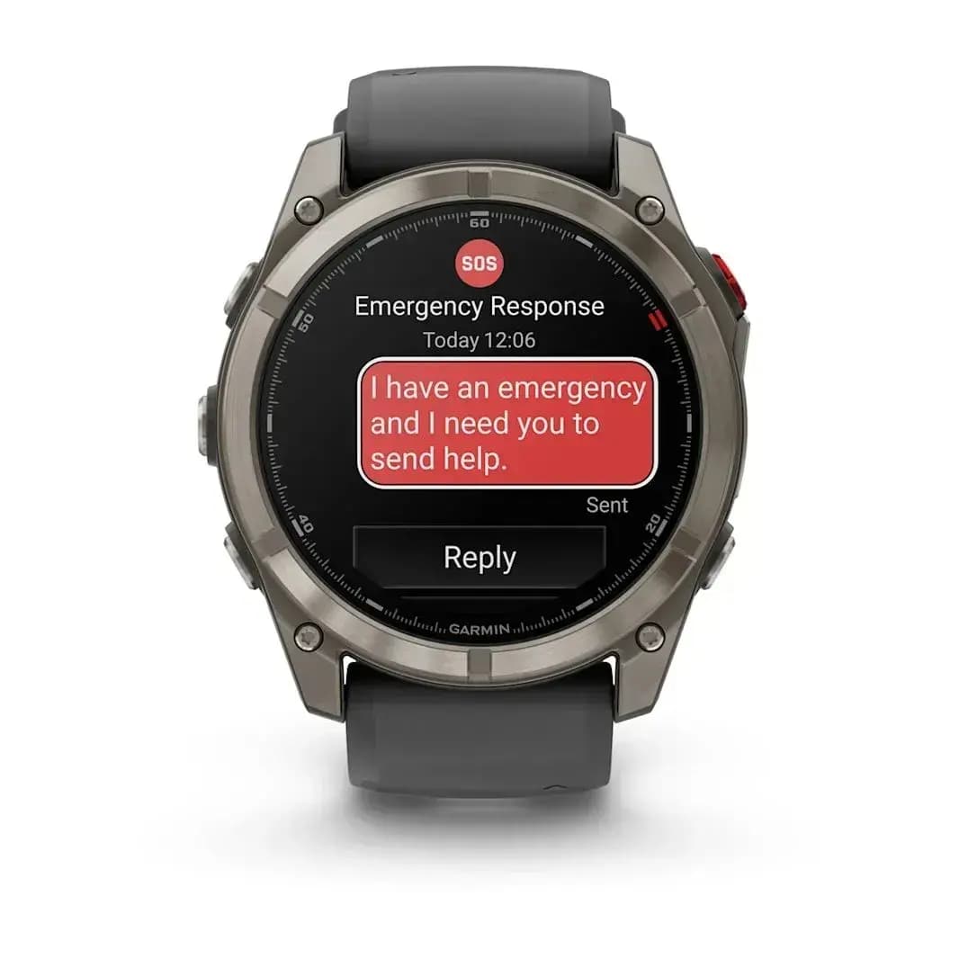 Garmin Fenix 8 Pro Sapphire 51mm AMOLED — Titan Grafitovyy — фото 2