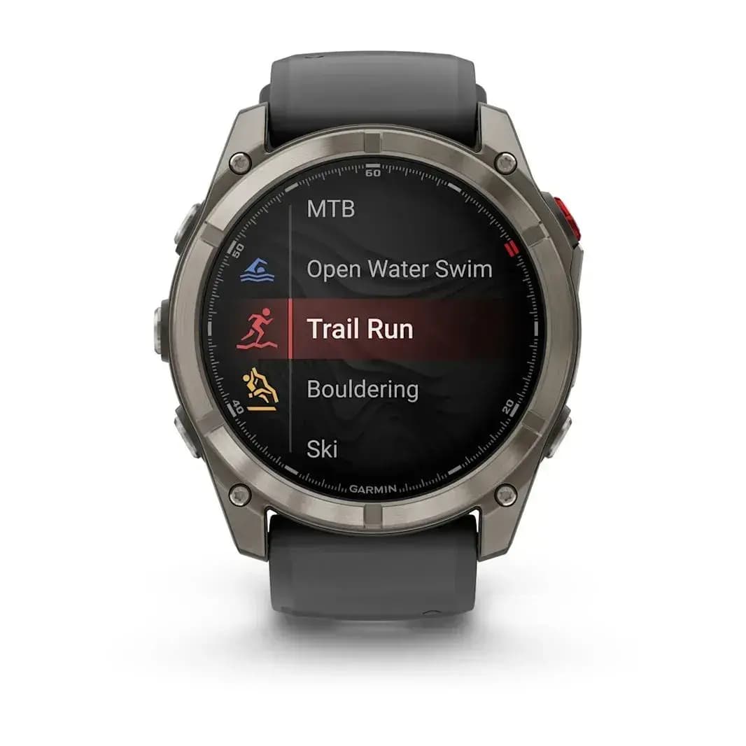 Garmin Fenix 8 Pro Sapphire 51mm AMOLED — Titan Grafitovyy — фото 4