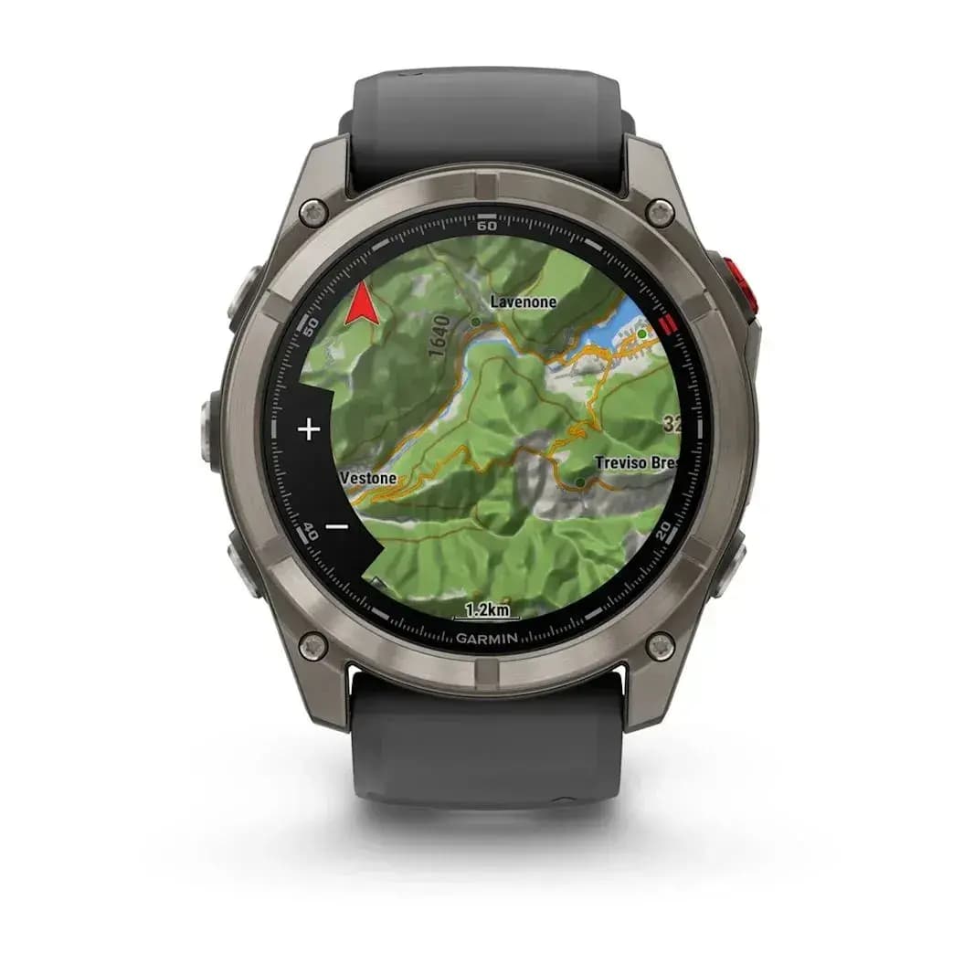 Garmin Fenix 8 Pro Sapphire 51mm AMOLED — Titan Grafitovyy — фото 7