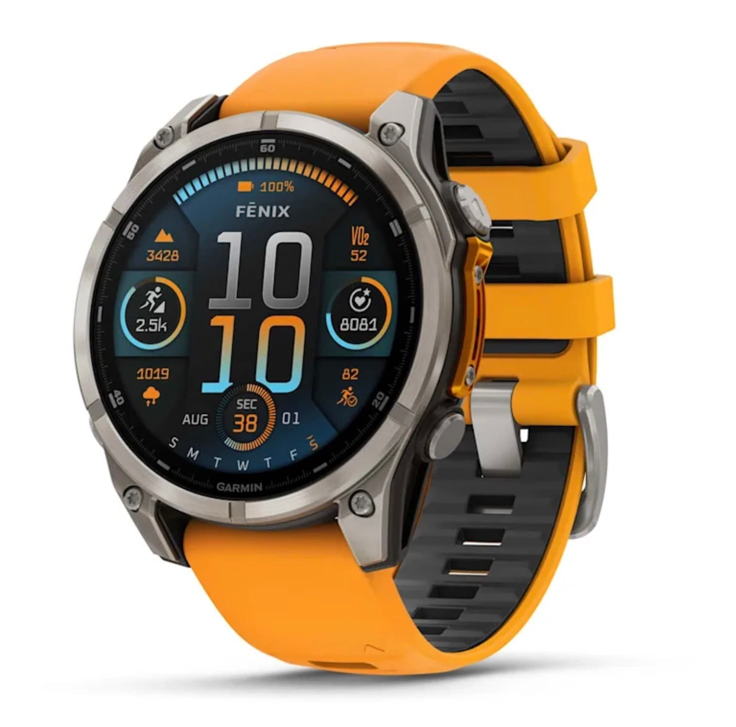 Garmin Fenix 8 47mm AMOLED — Grpht Sparkorg