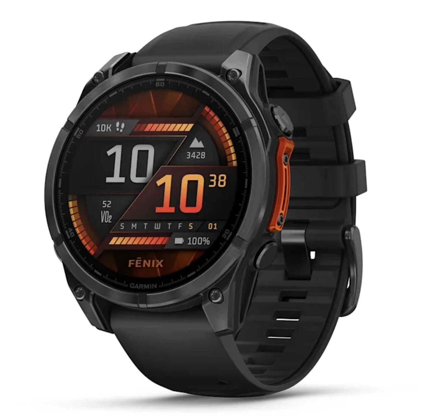 Garmin Fenix 8 47mm AMOLED — Slategray Steel