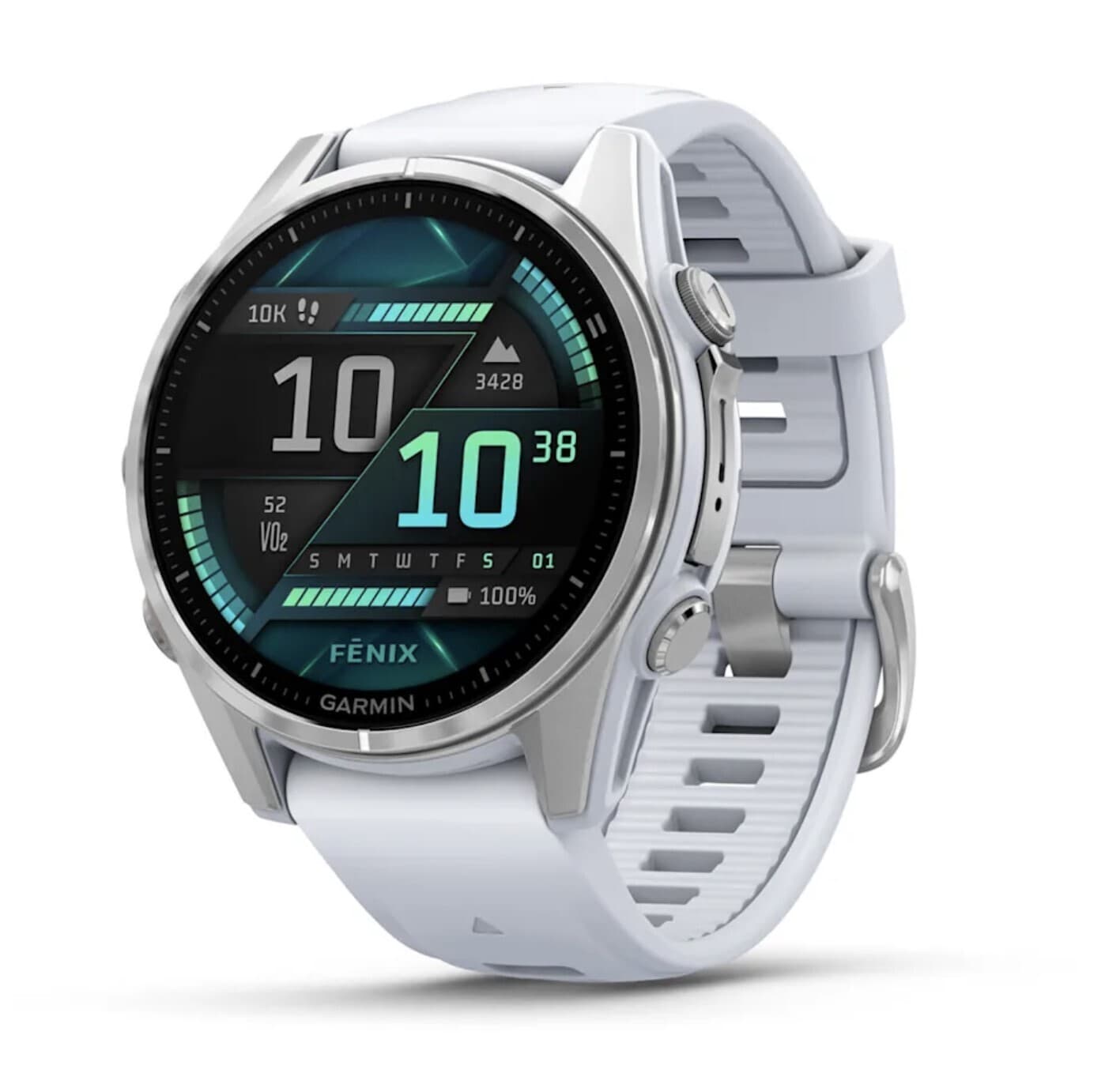 Garmin Fenix 8 43mm AMOLED — Baress Whitestone