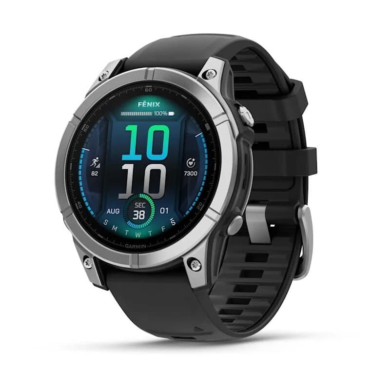 Garmin Fenix E 47mm — Stainless Steel