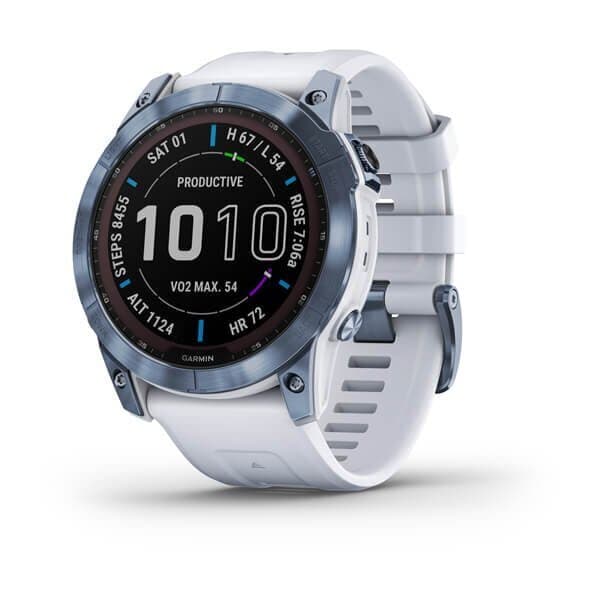 Garmin Fenix 7x Sapphire SOLAR — Titanovyy Siniy