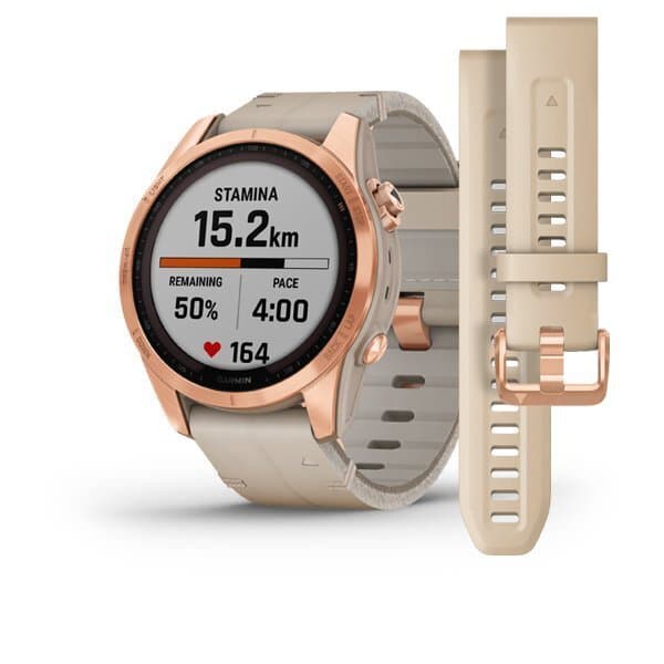 Garmin Fenix 7s Sapphire SOLAR — Titanovyy Tsveta