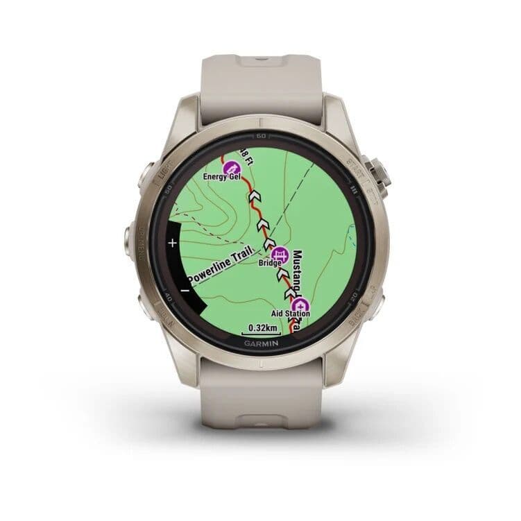 Garmin Fenix 7s Pro SOLAR — Soft Gold — фото 4