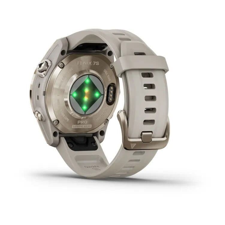 Garmin Fenix 7s Pro SOLAR — Soft Gold — фото 8