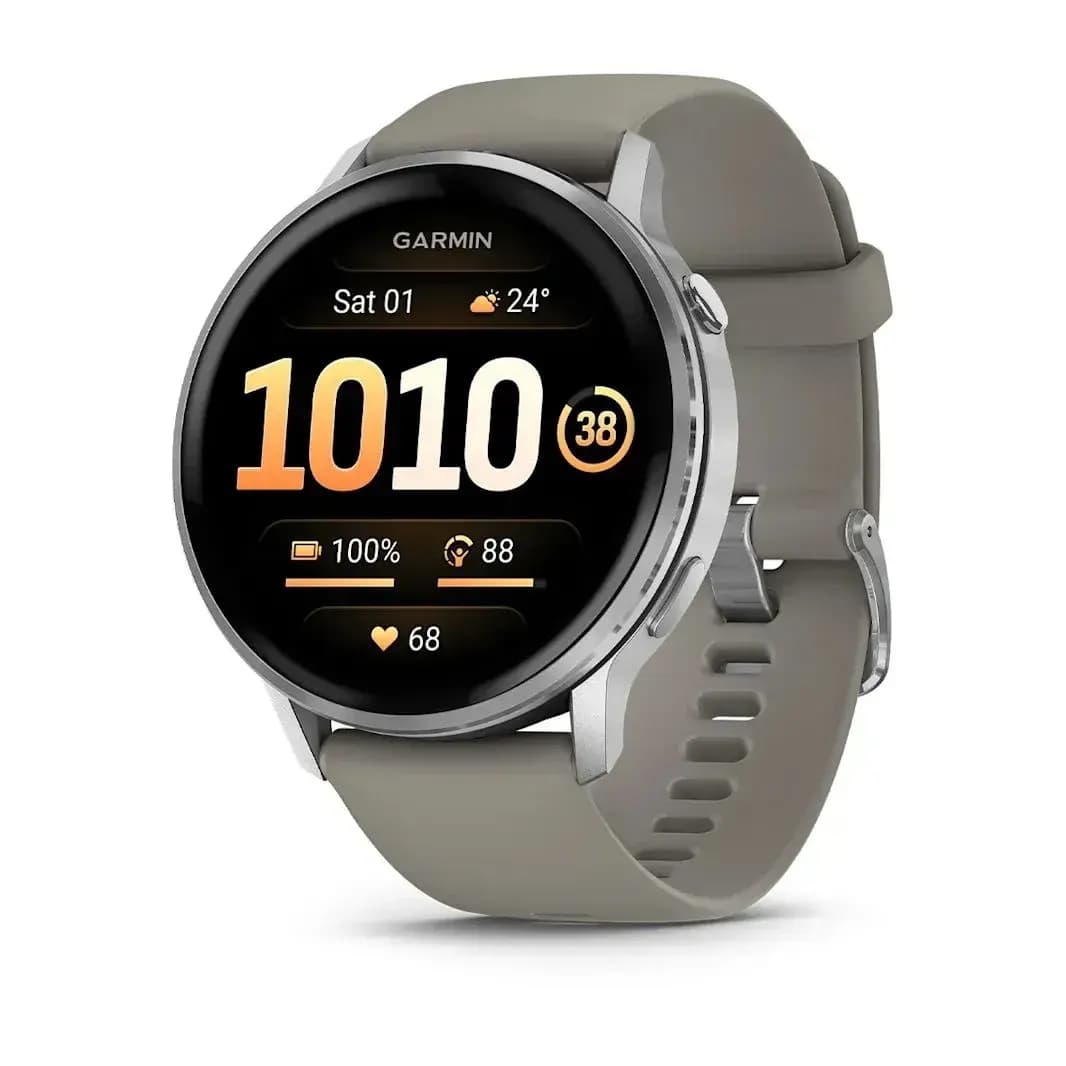 Garmin Venu 4 45mm — Serebristyy Serebristo