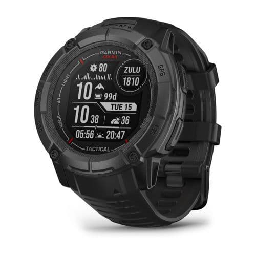 Garmin Instinct 2x Tactical SOLAR — Chernyy