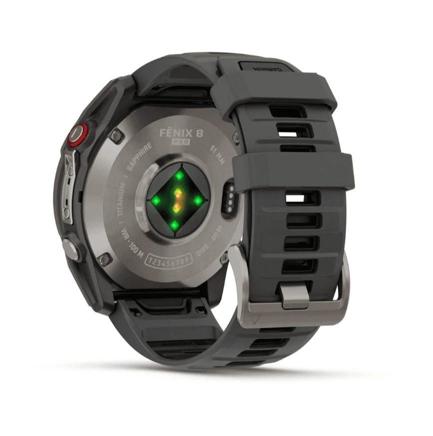 Garmin Fenix 8 Pro Sapphire 51mm AMOLED — Titanium Graphite — фото 12