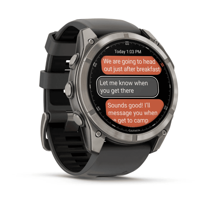 Garmin Fenix 8 Pro Sapphire 51mm AMOLED — Titanium Graphite — фото 2