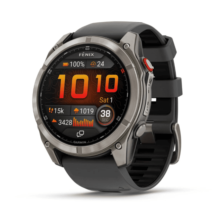 Garmin Fenix 8 Pro Sapphire 51mm AMOLED — Titanium Graphite
