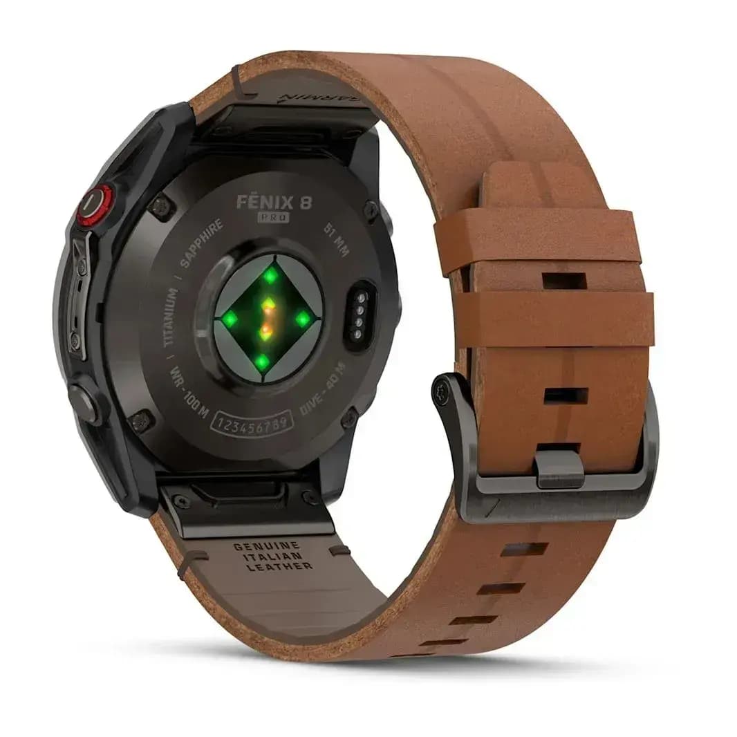 Garmin Fenix 8 Pro Sapphire 51mm AMOLED — Karbonovo Seryy 40 — фото 11