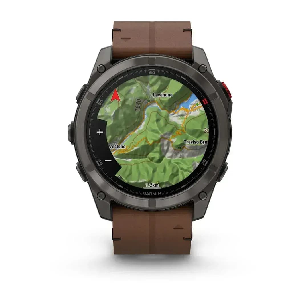 Garmin Fenix 8 Pro Sapphire 51mm AMOLED — Karbonovo Seryy 40 — фото 9