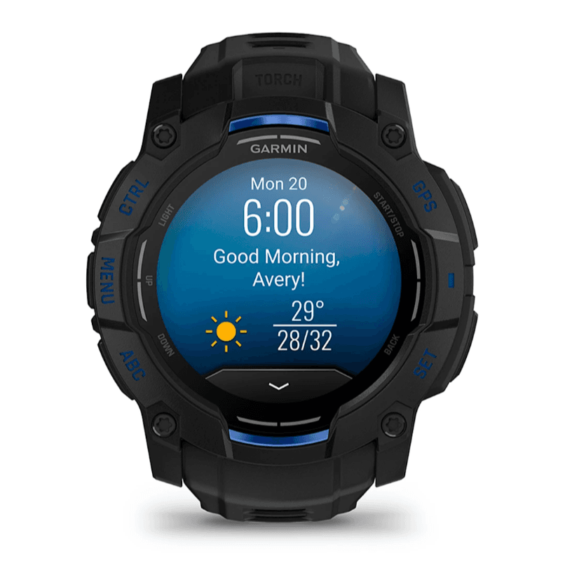 Garmin Instinct 3 50mm AMOLED 03020 — Black Bolt — фото 2