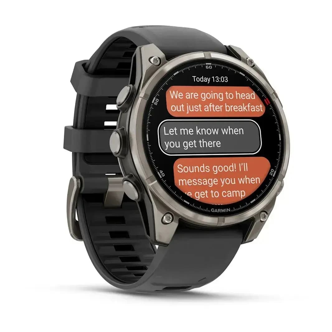 Garmin Fenix 8 Pro Sapphire 47mm AMOLED — Titan Grafitovyy — фото 3
