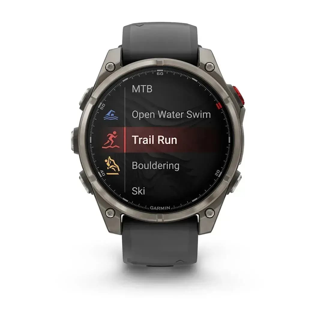 Garmin Fenix 8 Pro Sapphire 47mm AMOLED — Titan Grafitovyy — фото 5