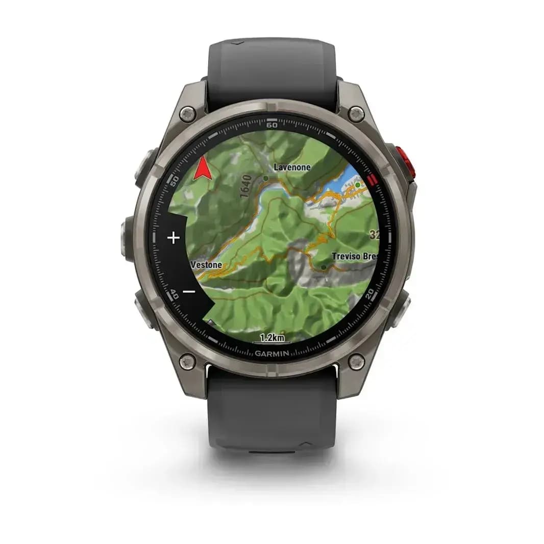 Garmin Fenix 8 Pro Sapphire 47mm AMOLED — Titan Grafitovyy — фото 6