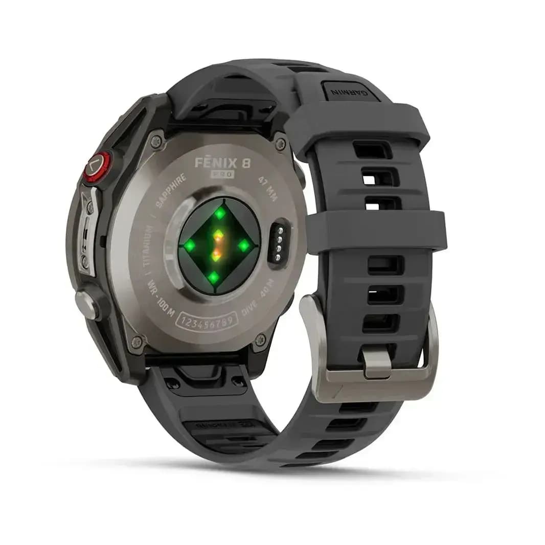 Garmin Fenix 8 Pro Sapphire 47mm AMOLED — Titan Grafitovyy — фото 4