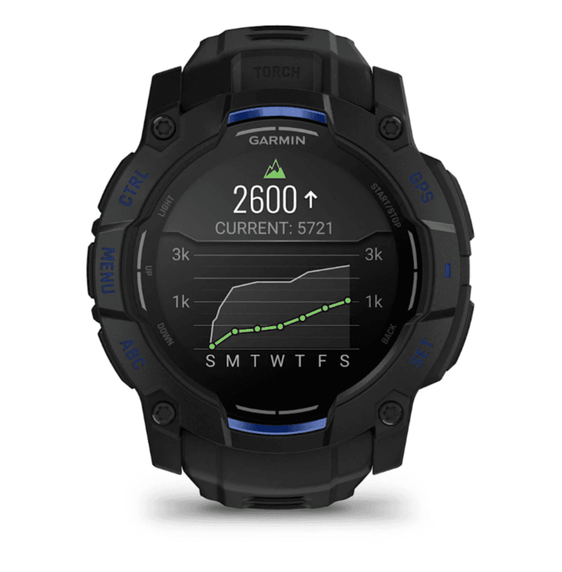 Garmin Instinct 3 50mm AMOLED 03020 — Black Bolt — фото 8