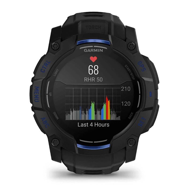 Garmin Instinct 3 50mm AMOLED 03020 — Black Bolt — фото 3