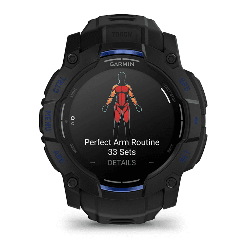 Garmin Instinct 3 50mm AMOLED 03020 — Black Bolt — фото 6
