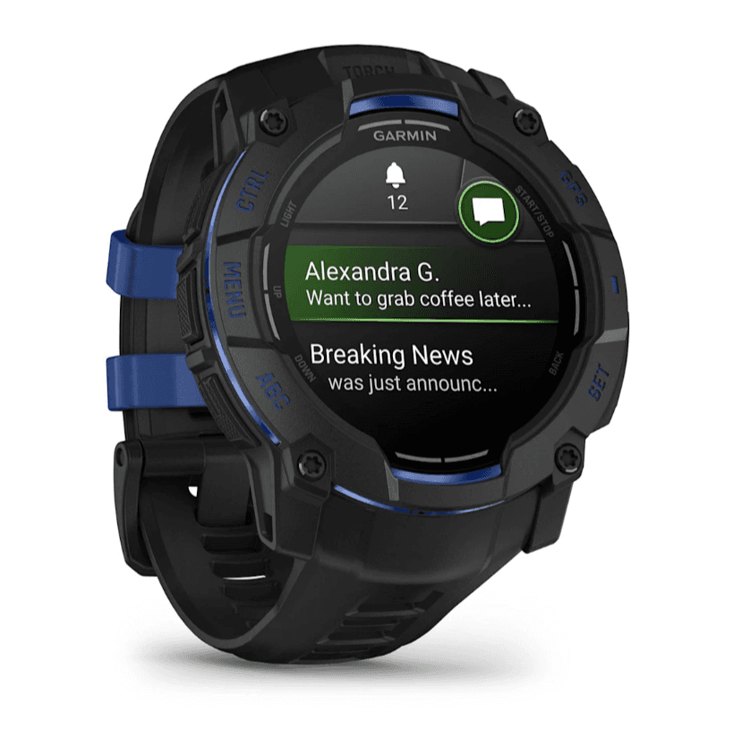 Garmin Instinct 3 50mm AMOLED 03020 — Black Bolt — фото 10