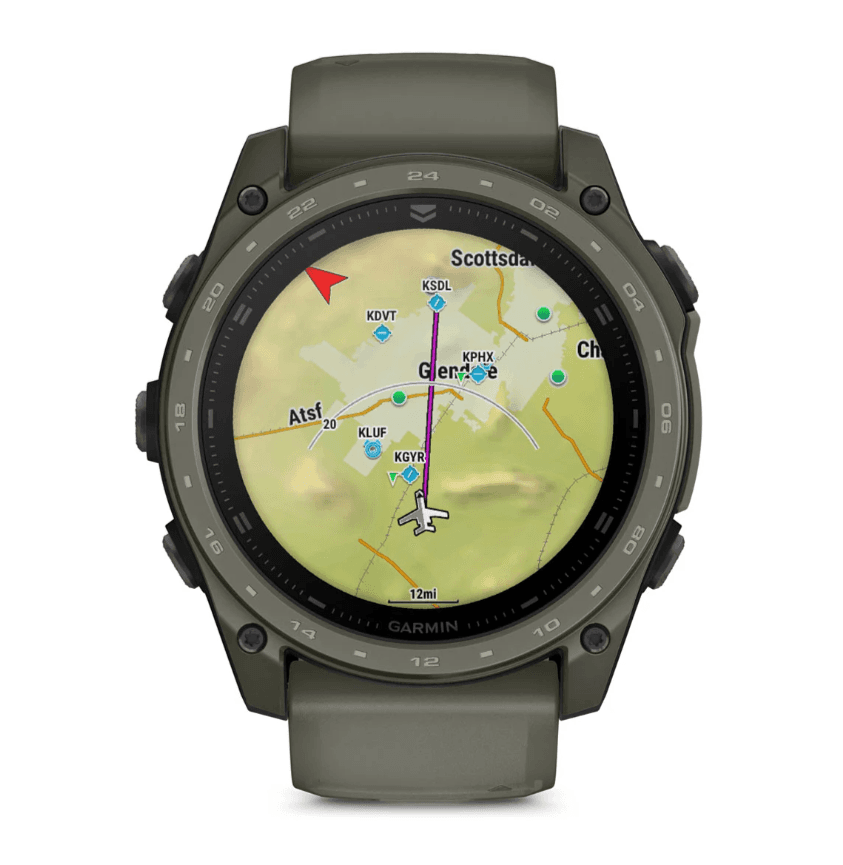 Garmin Tactix 8 51mm AMOLED 04553 — Olive Grab — фото 4
