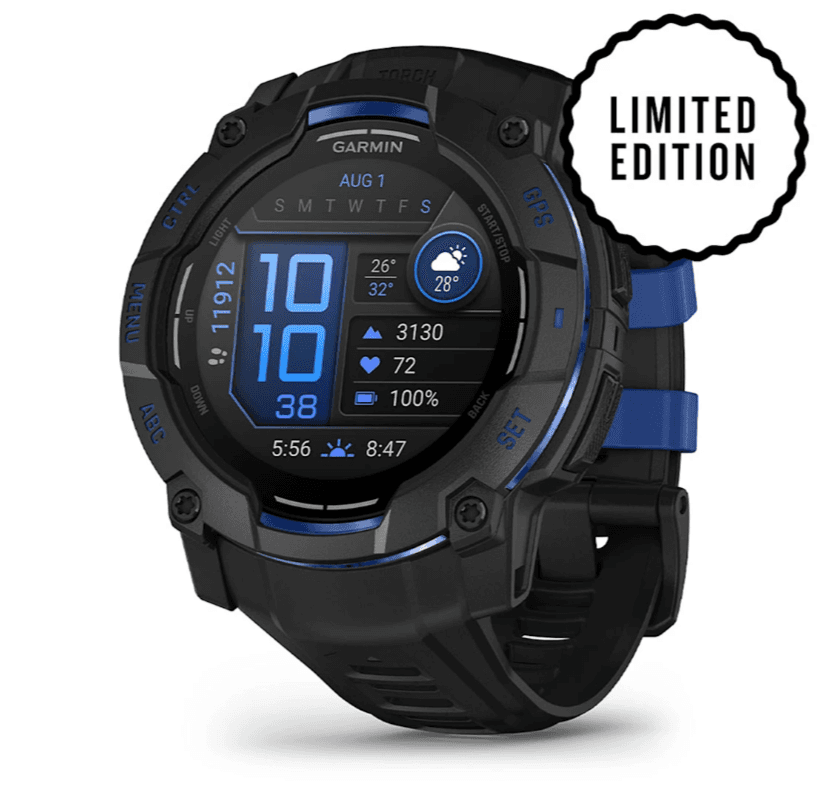 Garmin Instinct 3 50mm AMOLED 03020 — Black Bolt