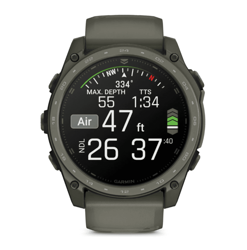 Garmin Tactix 8 51mm AMOLED 04553 — Olive Grab — фото 5