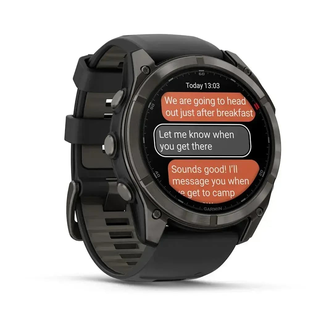 Garmin Fenix 8 Pro Sapphire 51mm AMOLED — Karbonovo Seryy 01 — фото 3
