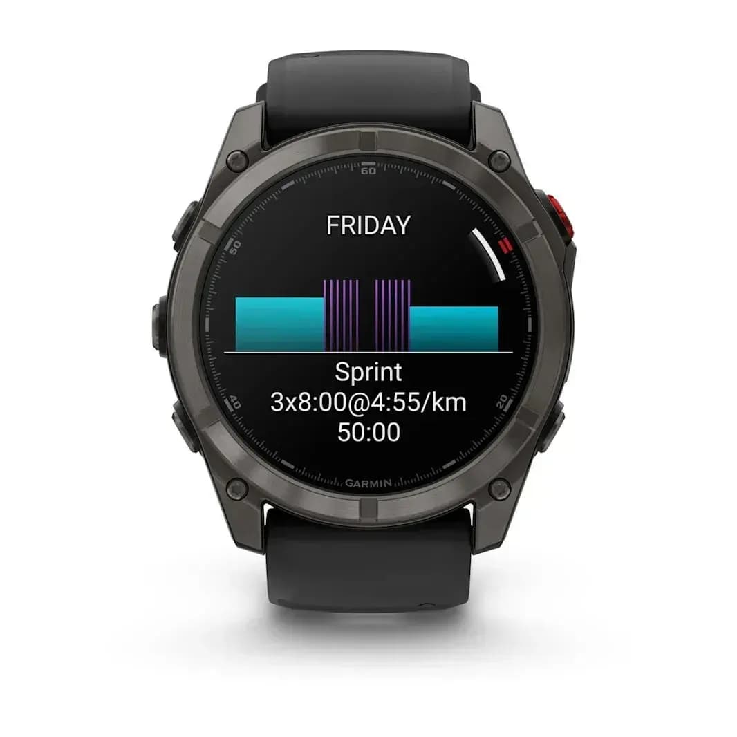 Garmin Fenix 8 Pro Sapphire 51mm AMOLED — Karbonovo Seryy 01 — фото 9