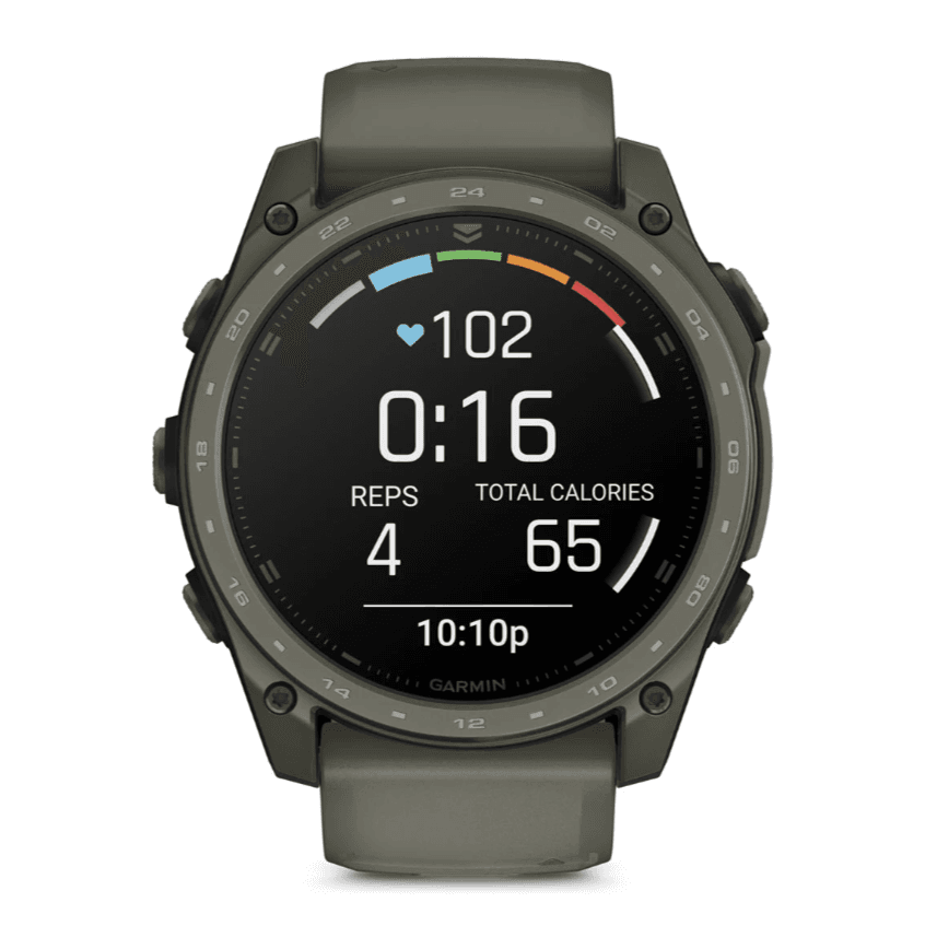 Garmin Tactix 8 51mm AMOLED 04553 — Olive Grab — фото 6