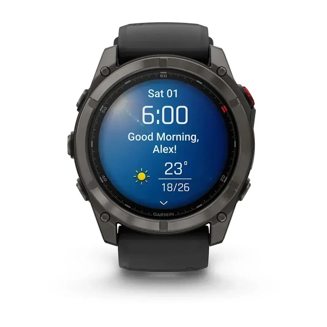Garmin Fenix 8 Pro Sapphire 51mm AMOLED — Karbonovo Seryy 01 — фото 10