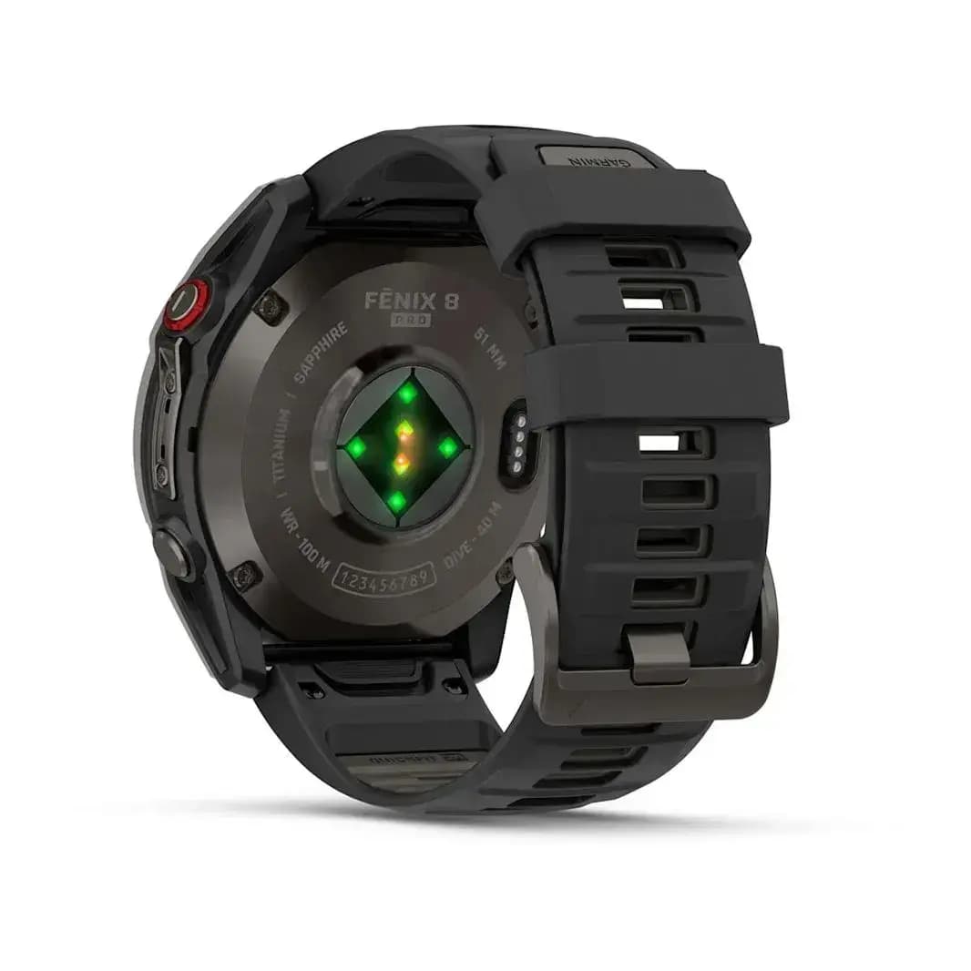 Garmin Fenix 8 Pro Sapphire 51mm AMOLED — Karbonovo Seryy 01 — фото 11