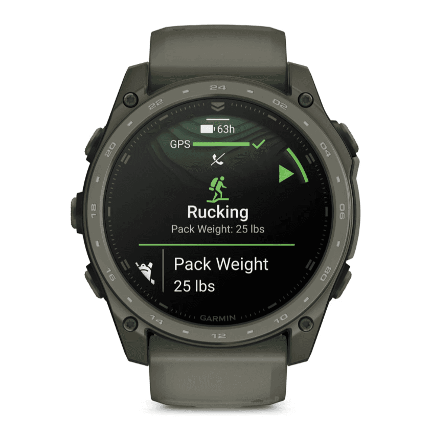 Garmin Tactix 8 51mm AMOLED 04553 — Olive Grab — фото 7