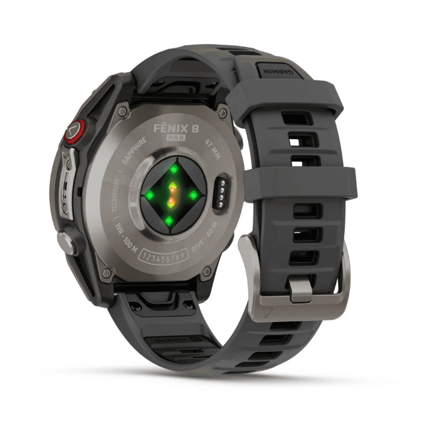 Garmin Fenix 8 Pro Sapphire 47mm AMOLED — Titanium Graphite — фото 12
