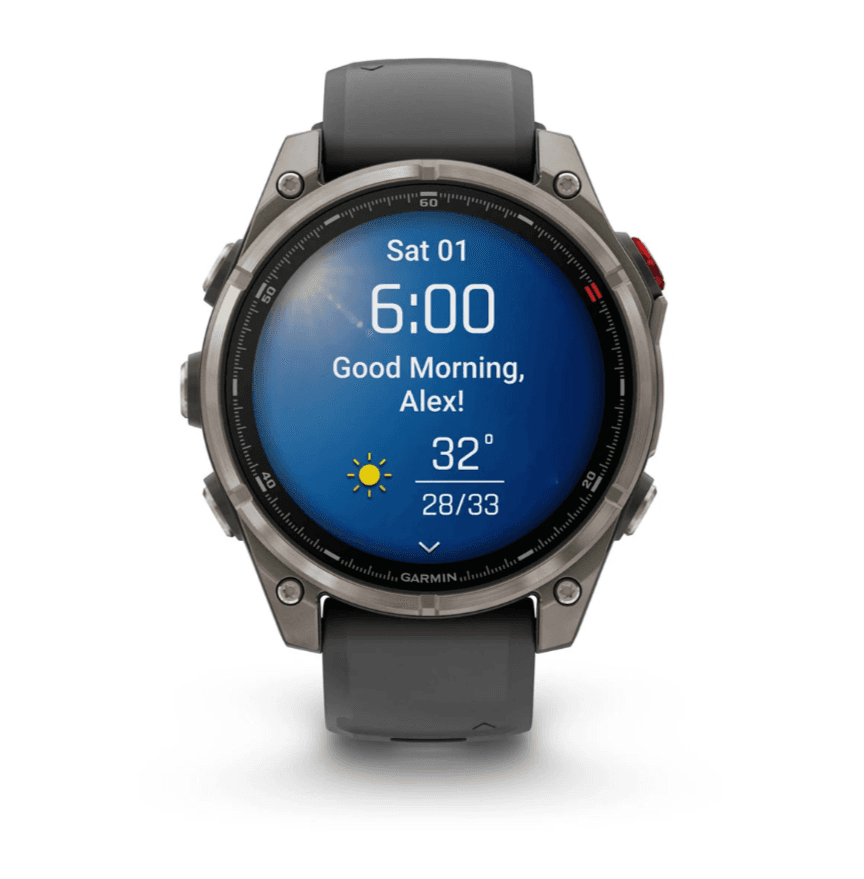 Garmin Fenix 8 Pro Sapphire 47mm AMOLED — Titanium Graphite — фото 5