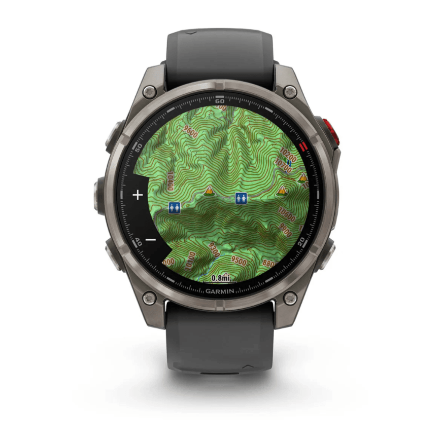 Garmin Fenix 8 Pro Sapphire 47mm AMOLED — Titanium Graphite — фото 4