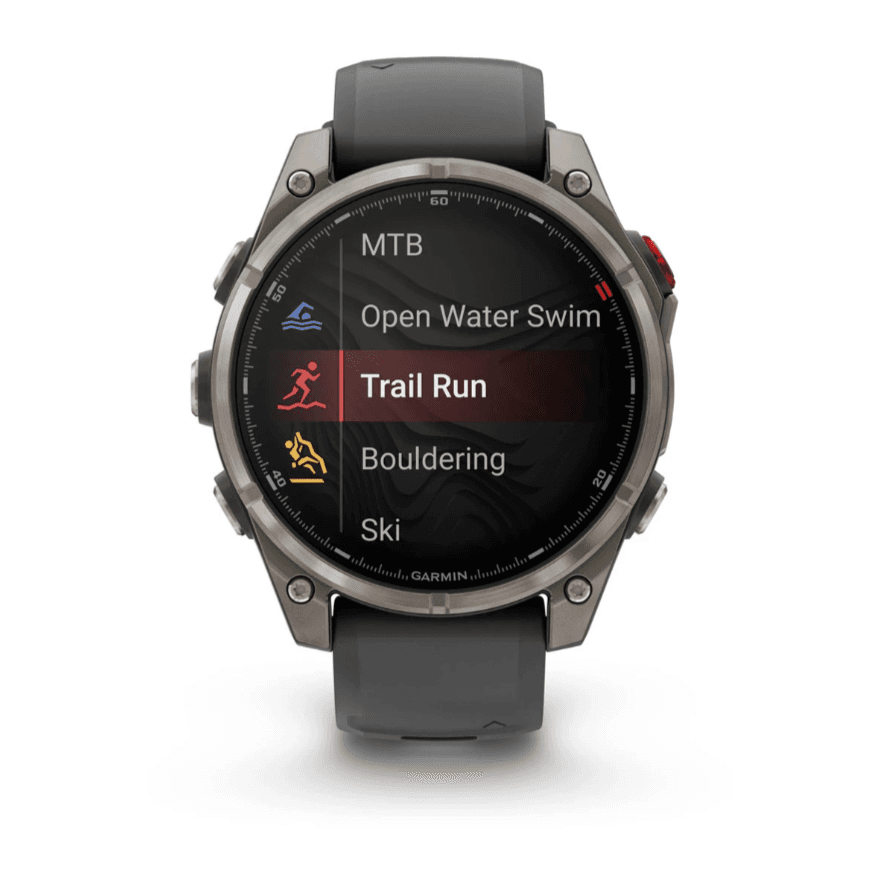 Garmin Fenix 8 Pro Sapphire 47mm AMOLED — Titanium Graphite — фото 9