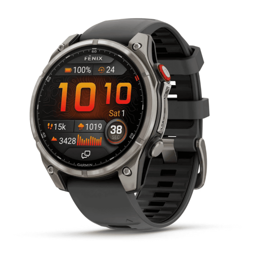Garmin Fenix 8 Pro Sapphire 47mm AMOLED — Titanium Graphite