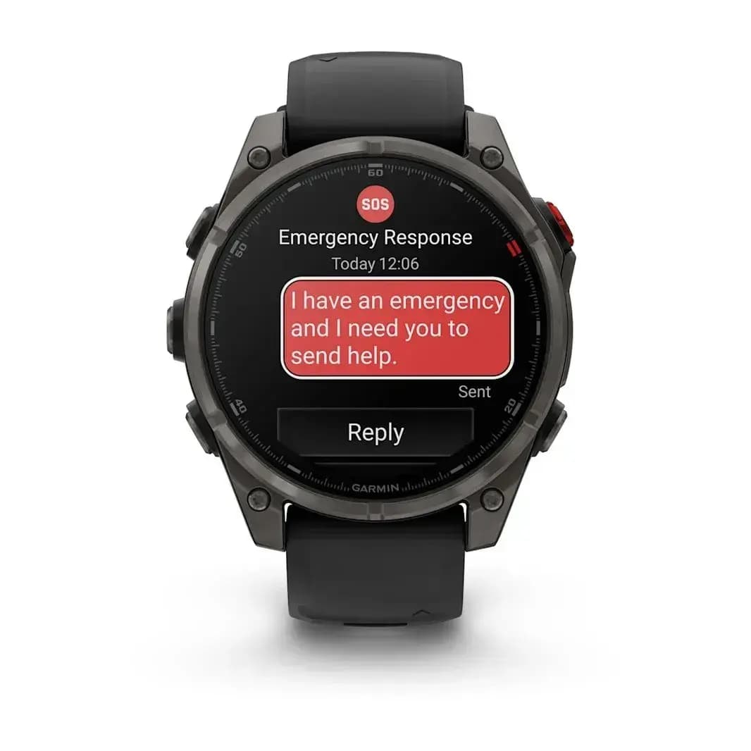 Garmin Fenix 8 Pro Sapphire 47mm AMOLED — Karbonovo Seryy 01 — фото 2